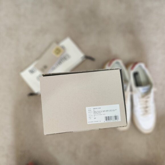 Golden Goose Men's Running Sole with leather star and heel tab with red print - Picture 8 of 8